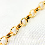 Load image into Gallery viewer, 14K Gold Filled Oval Rolo Chain
