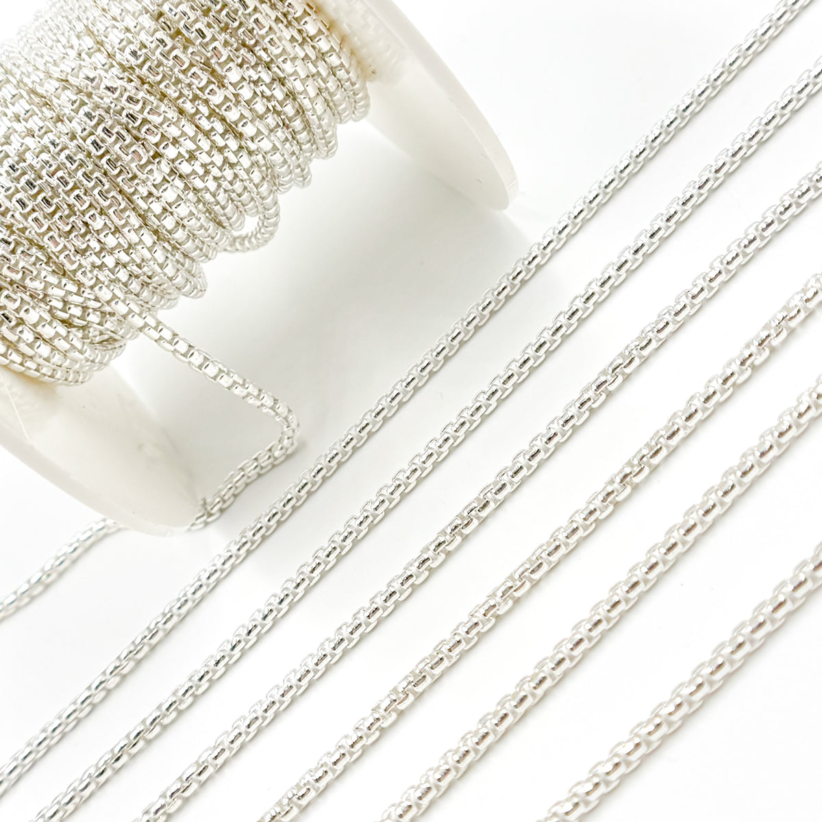 Sterling Silver Smooth Box Chain