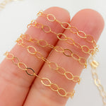 Load image into Gallery viewer, 14k Gold Filled Oval Link Chain