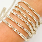 Load image into Gallery viewer, Sterling Silver Curb Chain