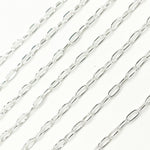 Load image into Gallery viewer, Sterling Silver Paperclip Chain
