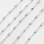 Load image into Gallery viewer, Sterling Silver Oval & Mariner Link Chain