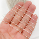 Load image into Gallery viewer, Y64SS. Sterling Silver Diamond Cut Marina Chain