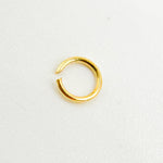 Load image into Gallery viewer, Gauge Gold Plated Sterling Silver Open Jump Ring
