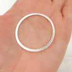 Load image into Gallery viewer, 35MM White Sterling Silver Ring Connector