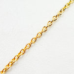 Load image into Gallery viewer, 14K Solid Gold Cable 16 Inch Chain with Extender