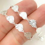 Load image into Gallery viewer, 925 Sterling Silver Diamond Cut Hearts