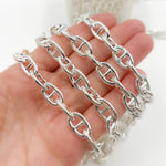 Load image into Gallery viewer, Sterling Silver Smooth Marina Chain