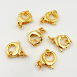 Load image into Gallery viewer, 14MM Gold-plated Sterling Silver Trigger Clasp