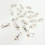 Load image into Gallery viewer, 10MM White Sterling Silver Lobster Clasp