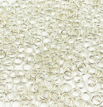 Load image into Gallery viewer, 925 Sterling White Silver Open Jump Ring 24 Gauge 4mm