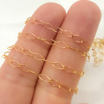 Load image into Gallery viewer, 14K Gold Filled Rhomb Link Chain