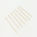 Load image into Gallery viewer, Gauge Gold-filled Flat 1.5 Inch Headpin