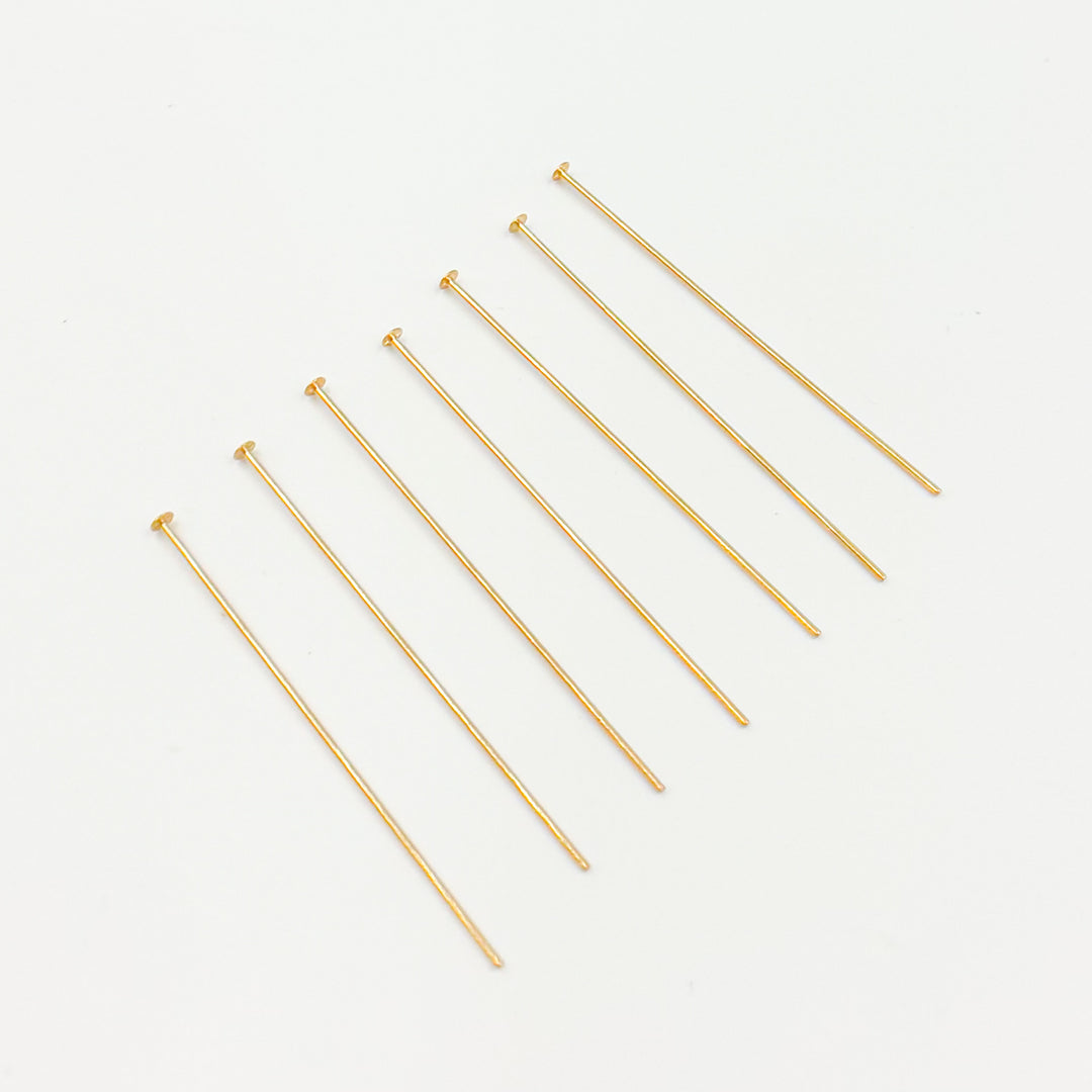 Gauge Gold-filled Flat 1.5 Inch Headpin