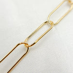 Load image into Gallery viewer, 14K Gold Filled Paperclip Chain