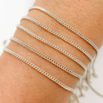 Load image into Gallery viewer, Sterling Silver Curb Chain