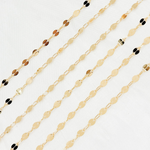 Load image into Gallery viewer, 14k Gold Filled Flat Marina & Cable Link Chain