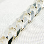 Load image into Gallery viewer, Sterling Silver Flat Curb Chain