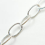 Load image into Gallery viewer, Sterling Silver Twisted Cable Chain