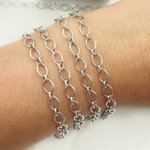 Load image into Gallery viewer, Oxidized 925 Sterling Silver Short & Long Link