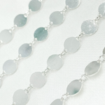 Load image into Gallery viewer, 925 Sterling Silver Mirror Circle Link Chain.