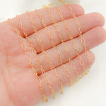 Load image into Gallery viewer, 14K Gold Filled Long & Short Link Chain