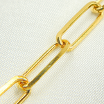 Load image into Gallery viewer, Gold Plated Sterling Silver Paperclip Chain