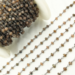 Load image into Gallery viewer, Andalusite Oxidized Wire Chain