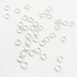 Load image into Gallery viewer, 18Gauge White Sterling Silver Open Jump Ring