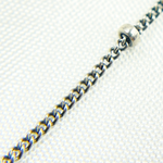Load image into Gallery viewer, Oxidized Sterling Silver Satellite Chain