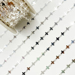 Load image into Gallery viewer, V310SS. Sterling Silver Fancy Cross-Link Chain