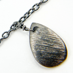 Load image into Gallery viewer, CZ Pear Shape & Pear Curved Shape Alternate Dangle Wire Chain