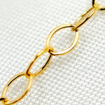 Load image into Gallery viewer, 14K Gold Filled Flat Oval Link Chain