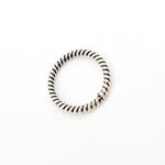 Load image into Gallery viewer, Gold Plated Twisted Jump Ring