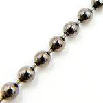 Load image into Gallery viewer, Black Rhodium Bead Necklace