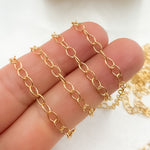 Load image into Gallery viewer, Gold-Filled Smooth Cable Chain