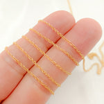 Load image into Gallery viewer, 14K Gold Filled Rope Link Chain