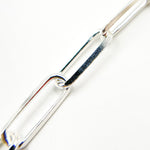 Load image into Gallery viewer, Sterling Silver Diamond Cut Paperclip Chain
