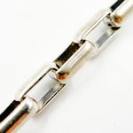 Load image into Gallery viewer, Oxidized Sterling Silver Smooth Box Chain