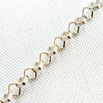 Load image into Gallery viewer, Sterling Silver Diamond Shape Link Chain