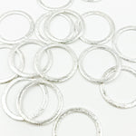 Load image into Gallery viewer, 20MM White Sterling Silver Ring Connector