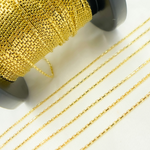 Load image into Gallery viewer, 14k Solid Yellow Gold Box Link chain by Foot