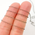 Load image into Gallery viewer, Oxidized Cable Chain