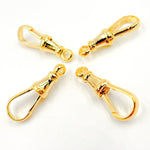 Load image into Gallery viewer, 28MM Gold-plated Sterling Silver Swivel Clasp
