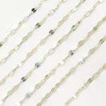 Load image into Gallery viewer, Z54SS. Sterling Silver Flat Marina Link Chain