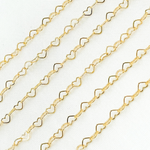 Load image into Gallery viewer, 14K Gold Filled Heart Link Chain