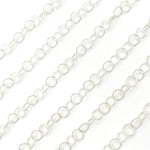 Load image into Gallery viewer, Sterling Silver Twisted Round Link Chain
