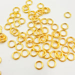 Load image into Gallery viewer, 5MM Close Gold Plated Jump Ring