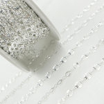 Load image into Gallery viewer, 925 Sterling Silver Diamond Cut Circle Link