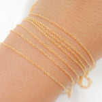 Load image into Gallery viewer, 14K Gold Filled Rope Link Chain